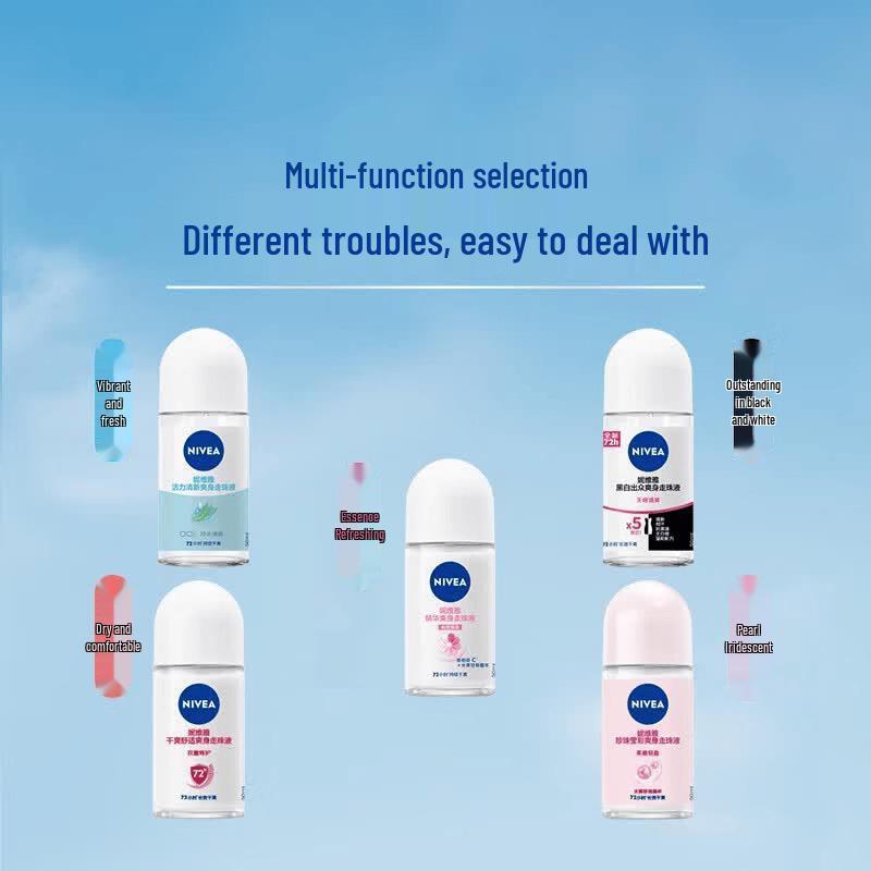 NIVEA Dry Fresh Anti-perspirant Roll-On (3-Pack)