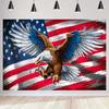 American Independence Day Theme Festival Party Decorations 250th Anniversary Celebration Cup Plate Tableware Background Supplies