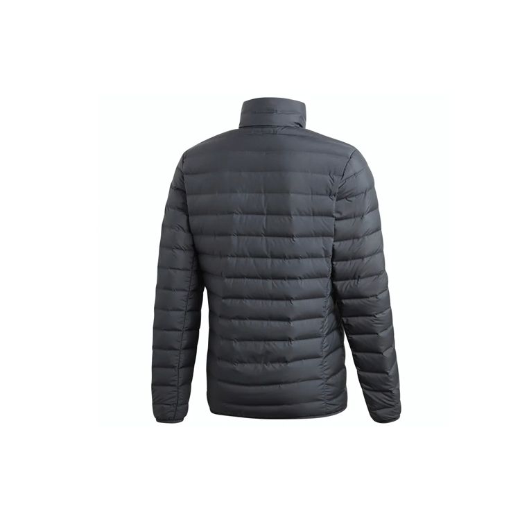Adidas Chaqueta Acolchada Ajustada para Deportes al Aire Libre Invierno Hombre Ropa Exterior Negro Carbón CY8732
