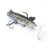 Silicone Soft Lures Worm Fishing Baits Bass Trout Shad Bait Crank Swim Bait