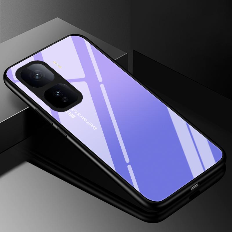 Tempered Glass Phone Case For vivo iQOO Neo 10 Pro Luxury Hard Back Bumper Cover for Vivo iQOO Neo 10  Capa Neo10 / Neo 10Pro