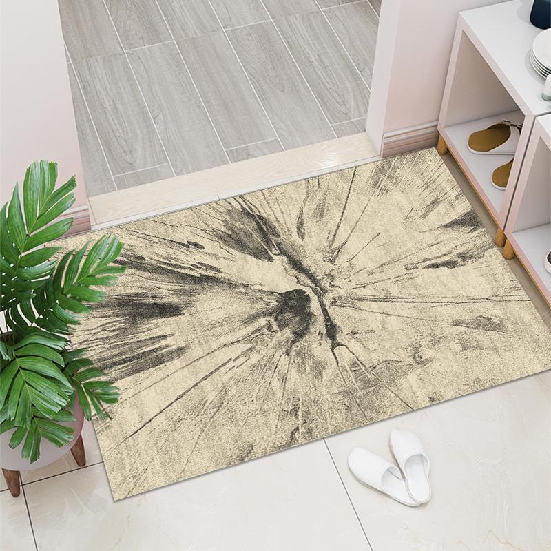Vlak Patroon Bedrukte Entree Deurmat Voor Waterabsorptie En Vlekbestendigheid Badkamer En Toilet Kleed Voor Huisdecoratie 40X60CM (1.3X2FT