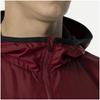 Mizuno Soccer Piste Hoodie with Cabernet Red Apparel, Water-Repellent Lining, P2MEB530,