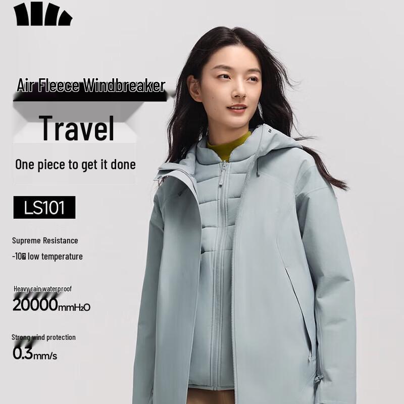 Beneunder Women s Air Fleece Storm Jacket LS101 L