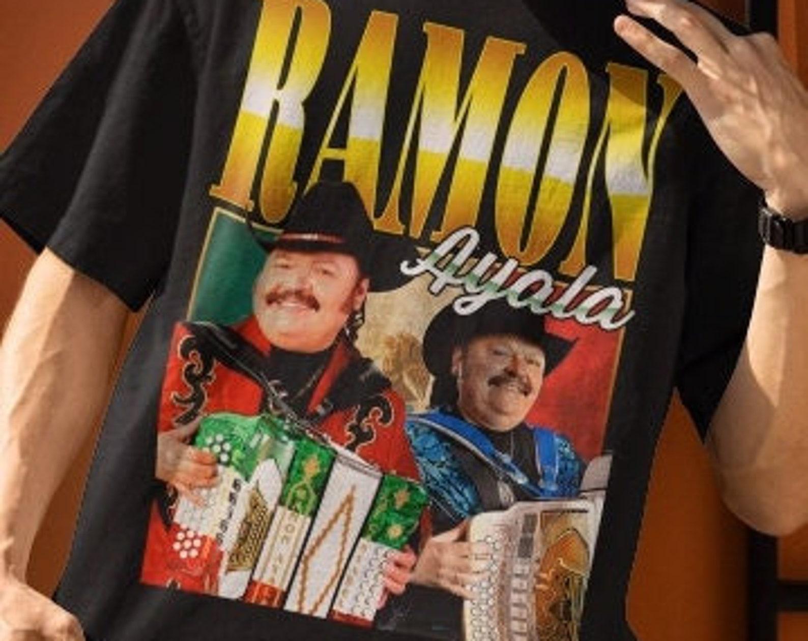 Ramon Ayala El Rey del Acordeon Unisex T-Shirt | Ramon Ayala Fan Gift | Ramon Ayala Acordeon | Ramon Ayala Outfit | Ramon Ayala Regalo Papa XL