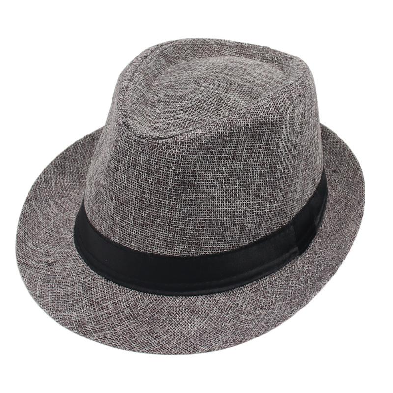 Frühling/Sommer Moderner Zylinder Hutband Trilby Panama Jazzhut Popmusiker Verkleiden Verkleiden