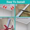 1pc 3/5/6m PVC Edging Strip Self Adhesive Board Home Wall Corner Decoration Caulk Strip