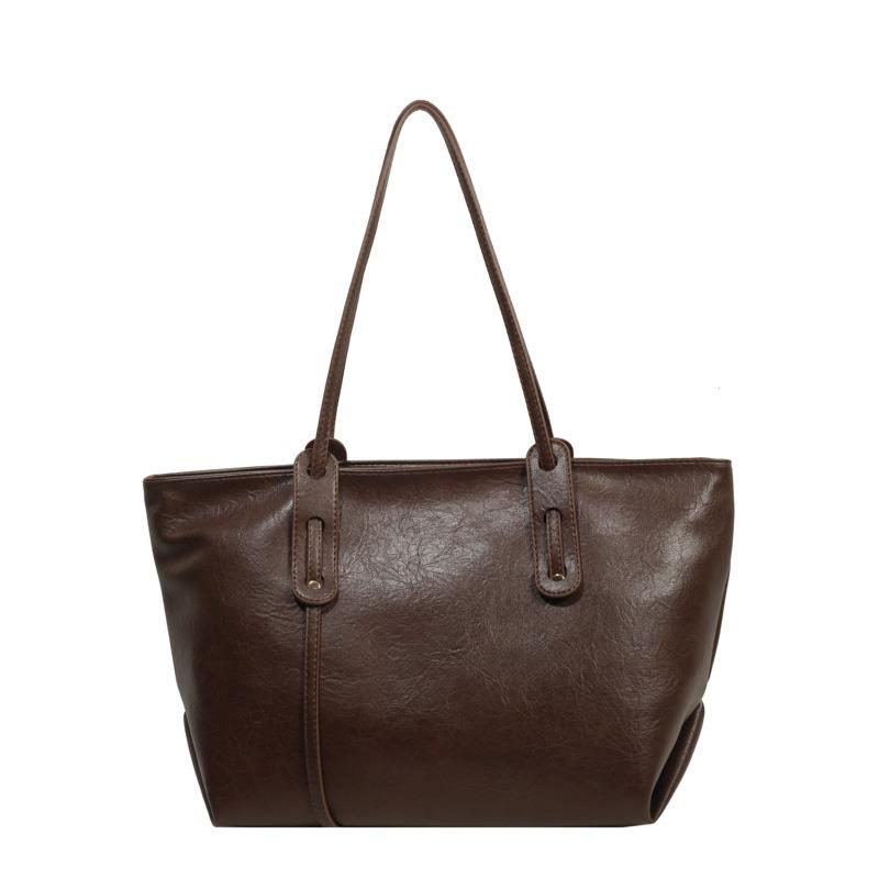 Large-capacity bag women's autumn and winter new high-end texture handbag single shoulder women's bag fashionable versatile tote bag