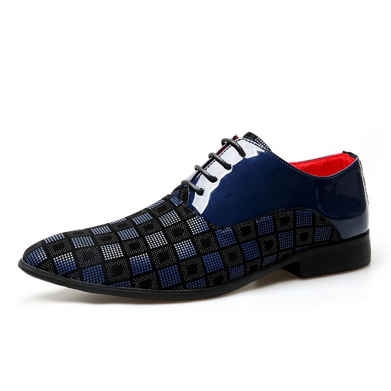 Fashion Black Mens Dress Shoes Style Luxury Formal Shoes For Men Oxfords Shoes Designer Casual Business Leather Shoes Men Zapatos Hombre