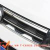 For Volkswagen VW T-cross Tcross 2018-2025 Car Front Bumper Mesh Center Grille Grill Moulding Strips Cover Trim Accessories