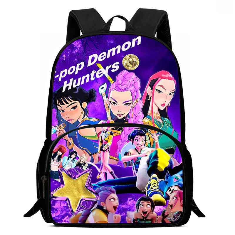 Kpop Witch Hunter Group Schoolbag High Definition Printing Casual Cross Border Light Backpack One Piece Hair