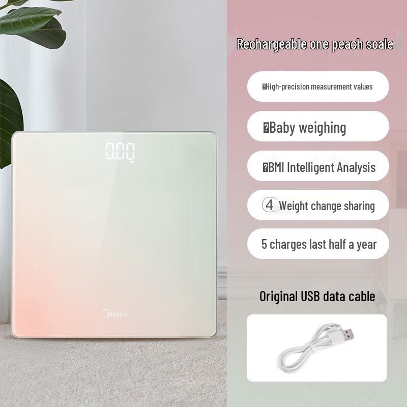 

Midea Smart Bluetooth Body Fat Scale