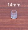 16Pcs Furniture Leg Foot Protector Transparent Table And Chair Foot Cover Silicone Wear-resistant Cap Protect Floor