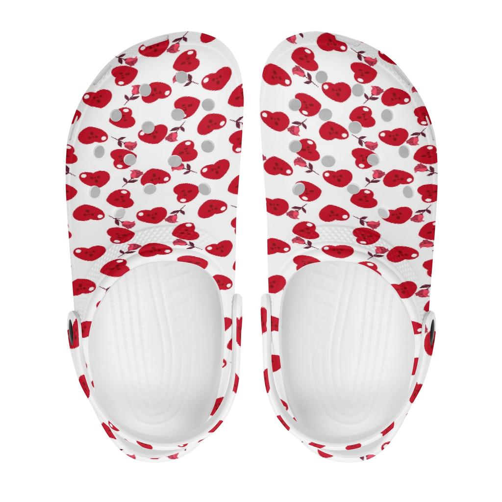 Graphic Printed EVA Clogs Adult Unisex Soft Sole Lightweight Slip On Casual Shoes Soft Sole Summer Sandals Daily Comfort Wear