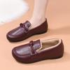 New Soft-soled, Fashionable and Casual Flat Shoes, Fleece Bean Shoes, One-step Shoes