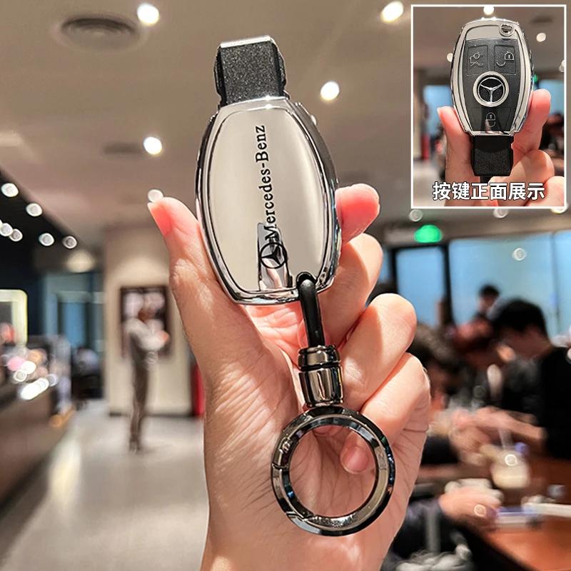 TPU Key Fob Cover For Mercedes Benz A B C E S Class W204 W205 W212 W213 W176 GLC MAYBACH Keyless Soft Case bfio9