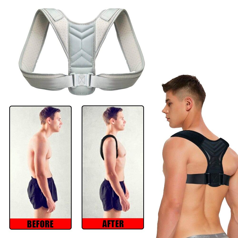 Back Posture Corrector Adjustable Neck Brace Training Equipment Home Office Man Woman Postura Shoulder Support Correction Belt XYZ