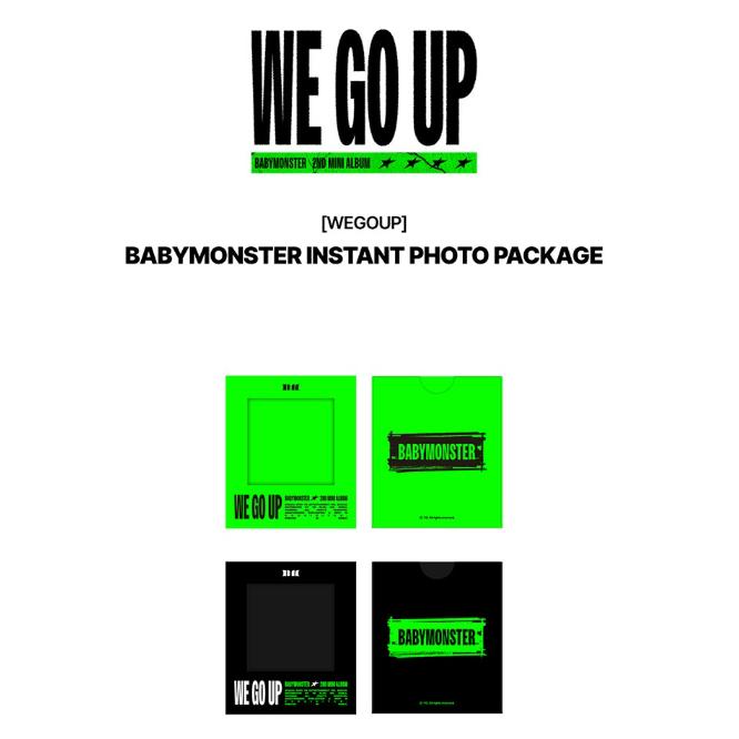 הזמנה מוקדמת חבילת תמונות מיידיות BABYMONSTER WE GO UP