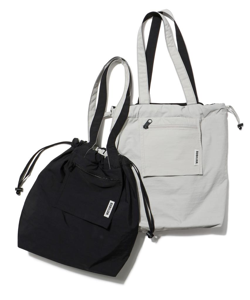 Bubilian Musk Reversible Shoulder Bag_Black&Gray