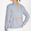 Li Ning Loose Half High Neck Sports Long Sleeve T-Shirt Women Tops Light-Frost-Blue ATLS012-1