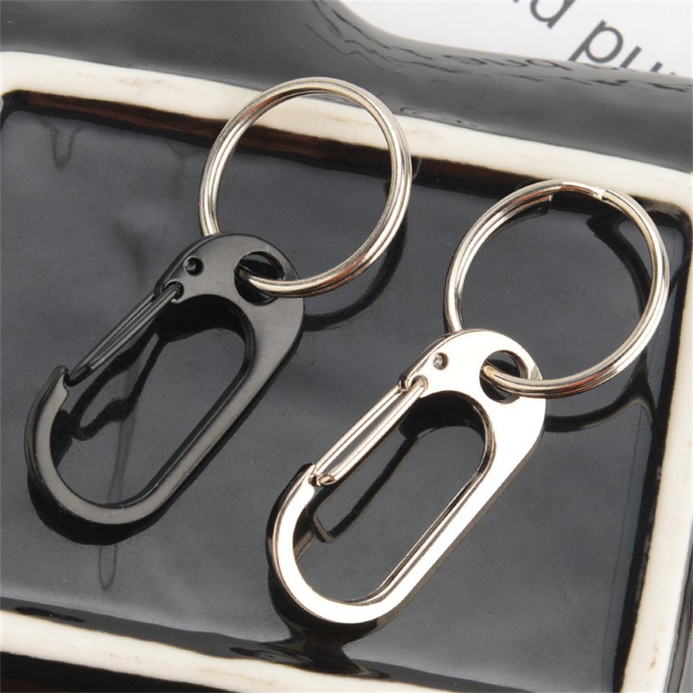 Zinc Alloy Outdoor Climbing  Hook Carabiner D-ring Keychain Clip Equipment Supplies