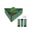 Mobile Garden Polygonal Flowerbed Box, Heavy Duty Plastic Planter Box Bed for Growing Flowers
