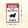 Vintage Cavalier King Charles Spaniel Metal Wall Art Retro Tin Sign Pet Lover Home Decor