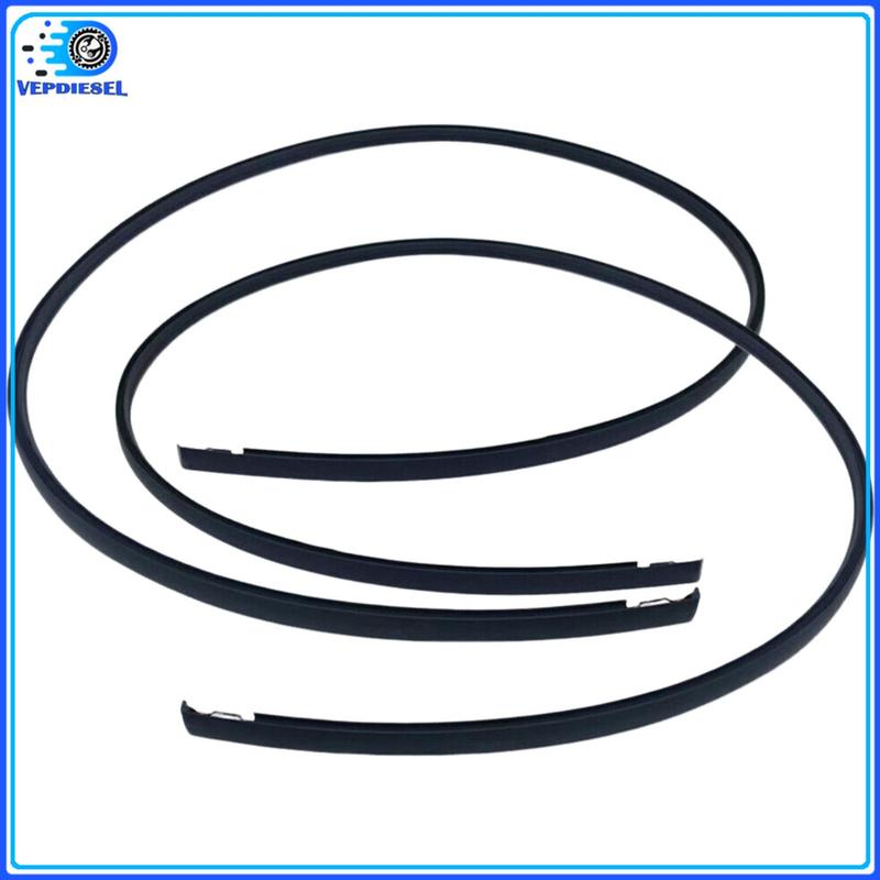 2 шт. 74306-SAA-003 74316-SAA-003 Черная водосточная накладка на крышу для Honda Fit 2005-2008 Автозапчасти