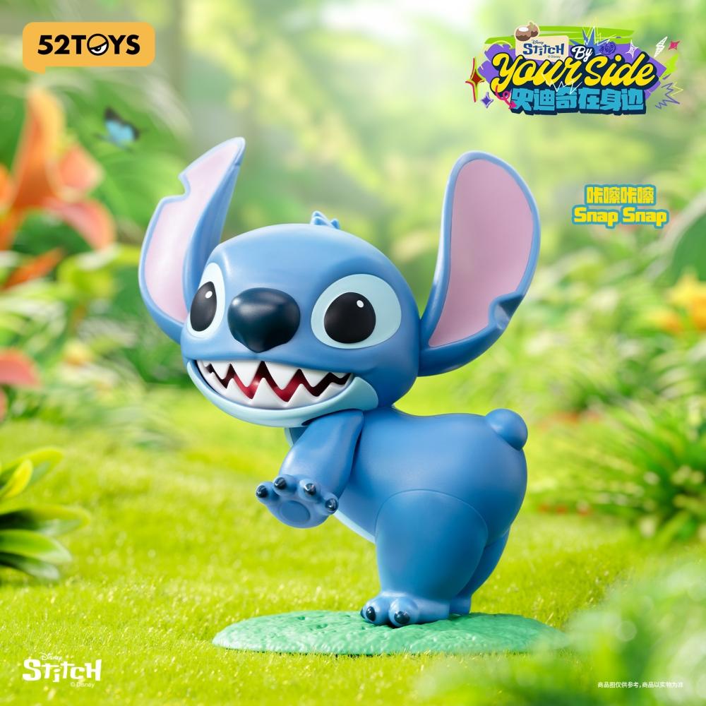 Disney Blindbox Stitch By Your Side 1box 4pcs