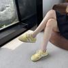 Fashion 2025 Spring Autumn Children's Shoes Candy Colored Children's De Training Shoes Men Women's Vintage Velvet Casual Student Board