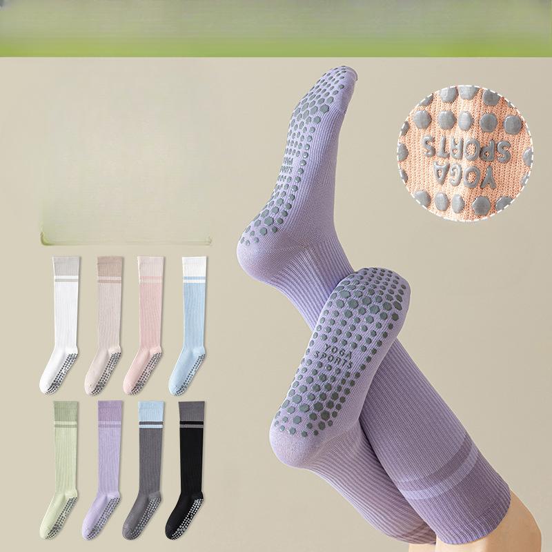 Pressure Socks for Women's Sports, Fitness, Running, Rope Skipping, Muscle Compression, Long Tube Yoga, Slimming Legs, Calf Socks