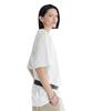 Teulimingbeodeu Oversized Graphic T-Shirts [ White ]