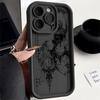 Phone Cover Case for iPhone 17 Pro Max 16 17e 11 13 15 Plus 12 Pro 14 Air Gothic Style Angel Cross