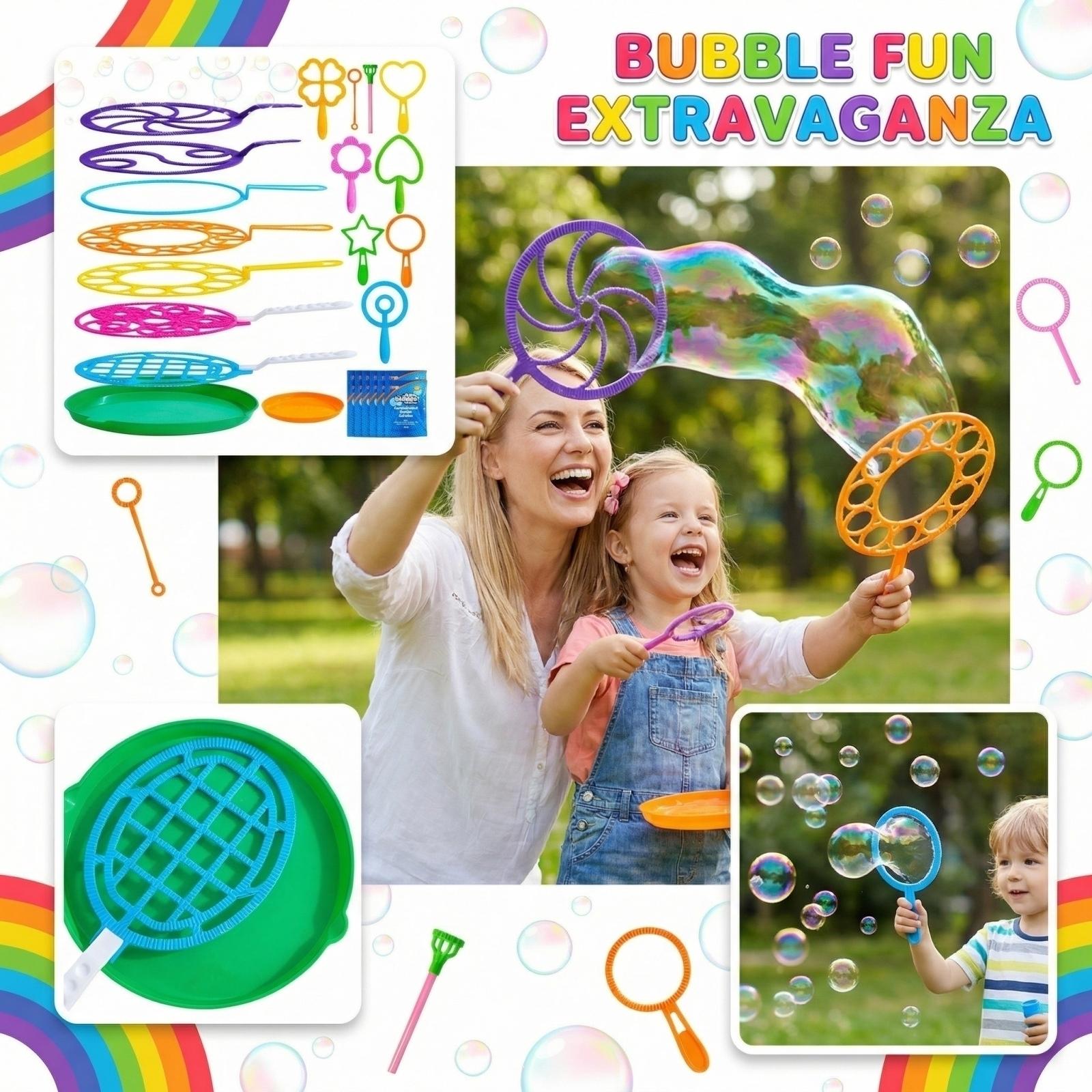 

Blowing Tool Kit For Outdoor Activities, Bubble Show, Colorful(Random ) One Size