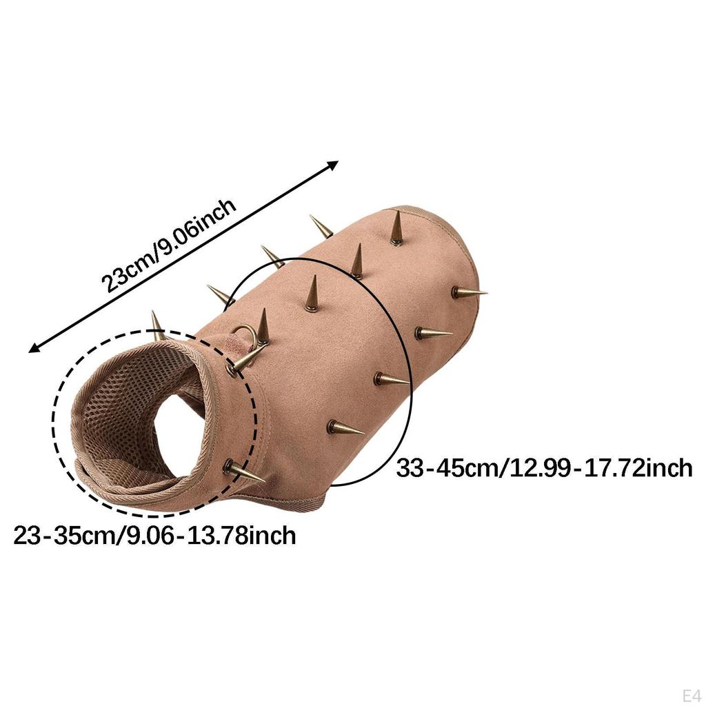 Dog Vest Sturdy Breathable Lightweight Anti Bite Easy to Wear Pet for Outdoor Travel Walking