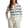Polo Ralph Lauren Striped Cotton Crew Neck Sweater Women Sweater 211A89211-001