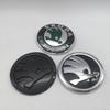 ADZ1 10pcs for SKODA Octavia Superb Car Emblem Front Grille Head Hood Bonnet Rear Tail Bumper Trunk Sticker Badge Styling Accessories