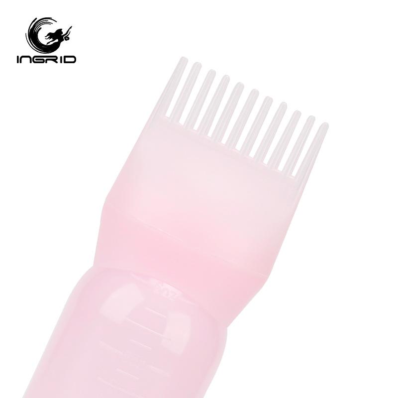 Hair Dye Bottle, Comb Bottle, Dye Cream Coloring Hair Care Bottle, Shampoo Bottle, Hair Salon Home Beauty and