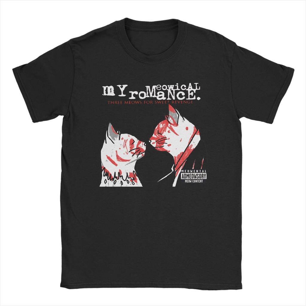My Chemical Rounisexce Unisex Unisex T Shirts Vintage Punk Emo Rock Band Vintage Tees Short Sleeve TShirt 100 Cotton Summer Clothes