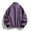 New fat plus size leather jacket men's PU leather tooling large size lizard leather jacket men's stand-up collar locomotive shake