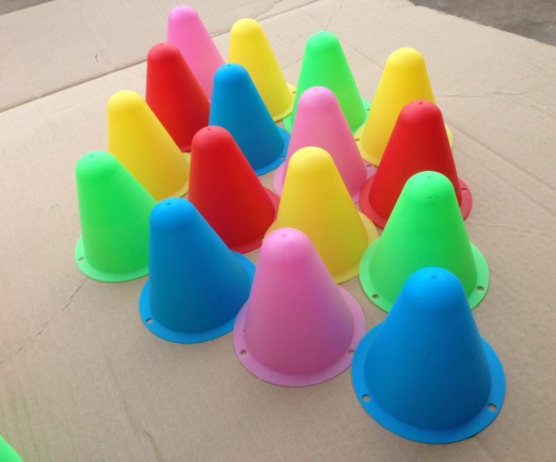 Soft Roller Skating Practice Cones - Roadblock & Flatland Obstacles