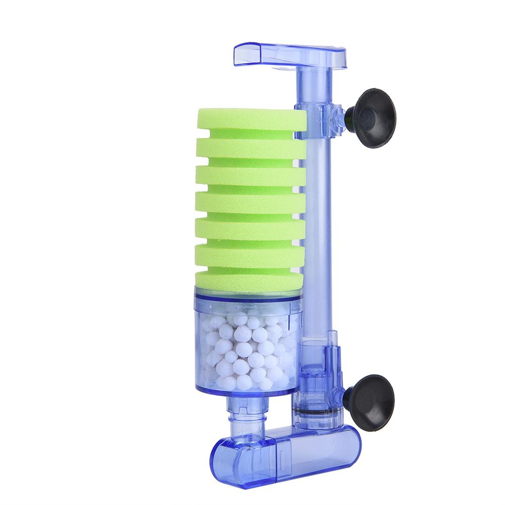 Aquarium Filter Air pump Sponge Biochemical Oxygen Pump for Mini Fish Tank Supplies(XY 2881)
