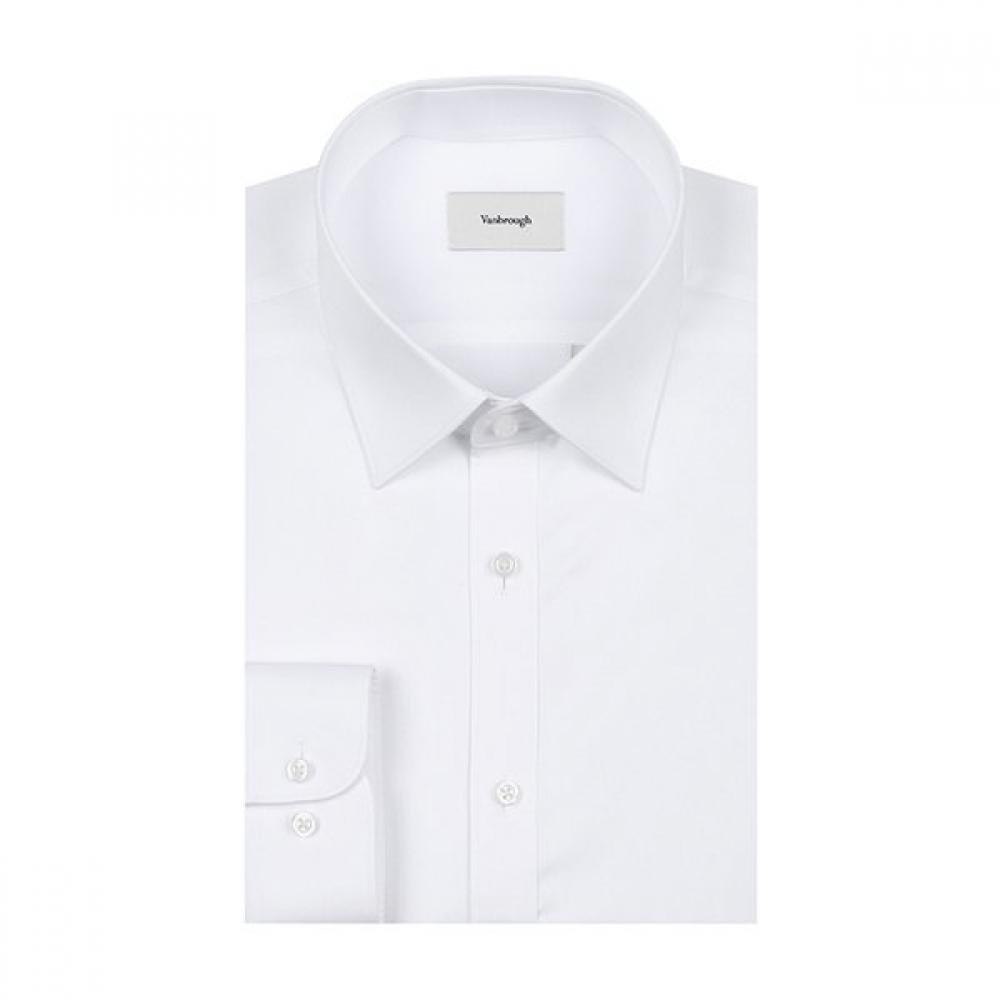 Vanbrough 25ss 120 Twill Solid Semi Wide Classic Shirt  Bpssg1001 Wh 