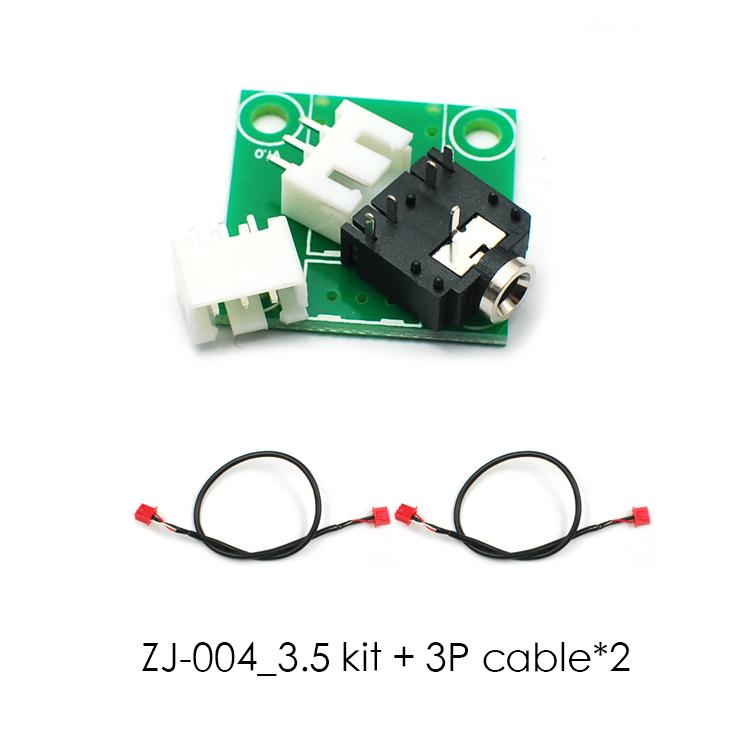 3.5MM Headphone Audio Signal Adapter To 2.54 3P Terminal Lead for Amplifier Cabinet DIY Wiring BoardGood Product