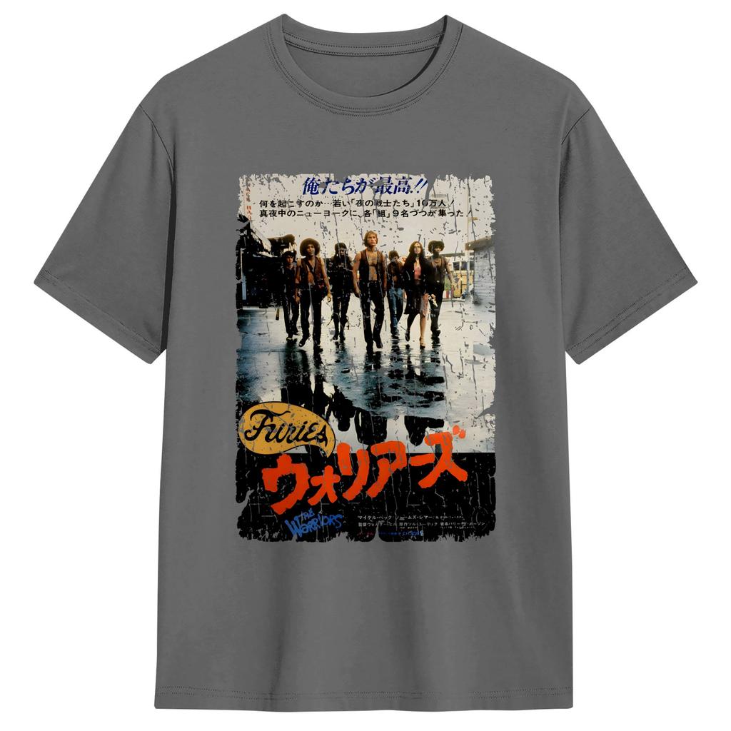 The Warriors Pure Cotton Tshirt For Couple Summer Streetwear Tshirts Round Neck Tee Shirt Oversized Hot Sale Clothes
