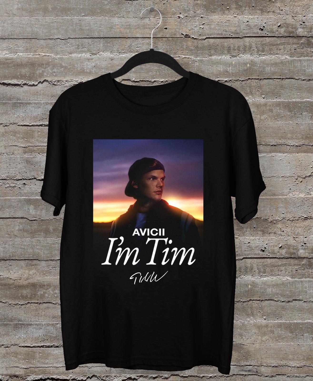 NEW Collection Avicii – I m Tim Avicii 2026 Black All Size T-Shirt AE167 XXXXL