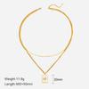 Three Layer Pearl Starfish Pendant Necklace Vintage Shell Spiral Necklace Women Jewelry