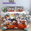 Dragon Ball Anime Bedding Set, Classic Duvet Cover Pillowcase for Bedroom Home, Perfect Gift for DBZ Fans