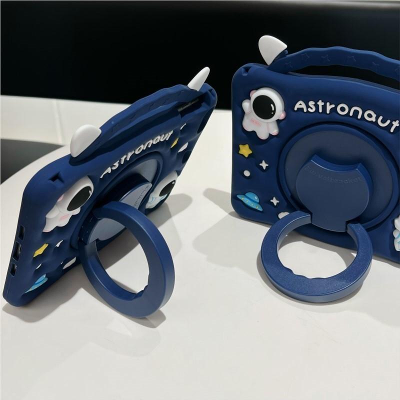 3D Astronaut 360 Stand Flat Case For iPad Redmi pad  SE 8.7 in pad 10.6 in SE 11 in 5 6 11in 5pro 6Pro SE 8.7 pad 2 11 inch Redmi SE 11 iPad mini pro