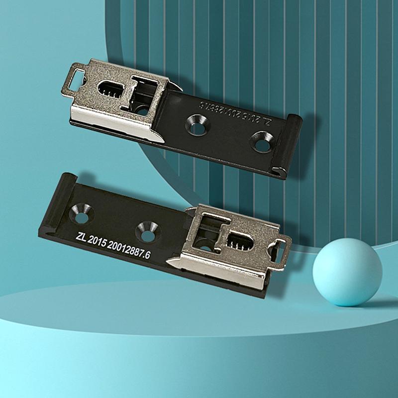 C45 Electrical Installation Guide Rail Buckle 35MM U Shaped DIN Rail Holder Universal Rail Buckle Rail Fixed Clamp Fastener Clip